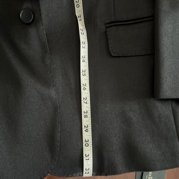 Rich Radi Q's Black Rhinetone Handmade Blazer /Dress Size Large - Picture 8 of 14